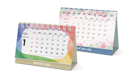 卓上カレンダー名刺リングタイプ